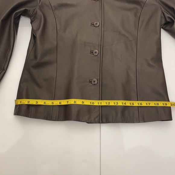 DANIER Leather Jacket size L.    $50 - Picture 8 of 13